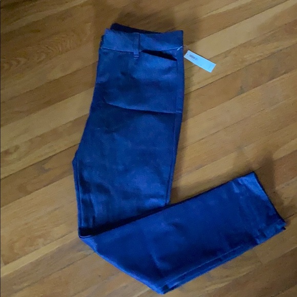 Old Navy Pixie crop blue chino pants size 2 - Picture 7 of 11